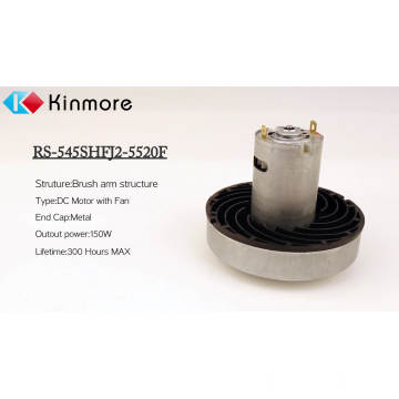 Low noise robot vacuum cleaner motor dc electric motor